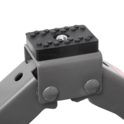 Купити Домкрат механічний ромбоподібний 1,5т. з тріскачкою, гумовий упор., 90-370 мм