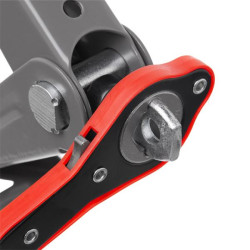 Купити Домкрат механічний ромбоподібний 1,5т. з тріскачкою, гумовий упор., 90-370 мм