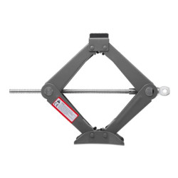 Купити Домкрат механічний ромбоподібний 1,5т. з тріскачкою, гумовий упор., 90-370 мм