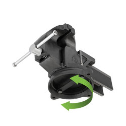 Купити Лещата слюсарні поворотні, 200 мм, посилені, 25,3 кг