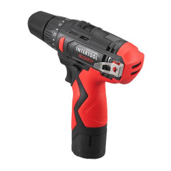 Купити Дриль-шурупокрут акумуляторний, 12 В, 30 Nm, 0-350/0-1300 об/хв, патрон 0,8-10 мм, 2,0 Аг