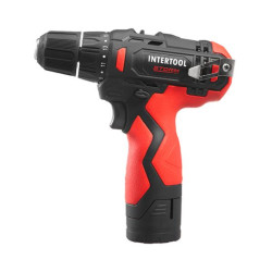 Купити Дриль-шурупокрут акумуляторний, 12 В, 30 Nm, 0-350/0-1300 об/хв, патрон 0,8-10 мм, 2,0 Аг