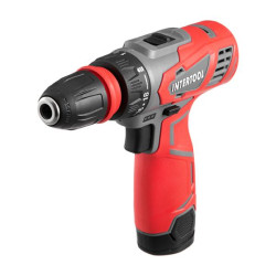 Купити Дриль-шурупокрут акумуляторний 12 В, 30 Nm, 0-350/0-1300 об/хв, 0.8-10 мм, 1.5 Аг, знімний патрон