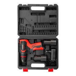 Купити Дриль-шурупокрут акумуляторний, безщітковий двигун, 12 В, 50 Nm, 0-500/0-1900 об/хв, патрон 0,8-10 м