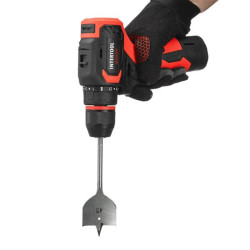 Купити Дриль-шурупокрут акумуляторний, безщітковий двигун, 12 В, 50 Nm, 0-500/0-1900 об/хв, патрон 0,8-10 м