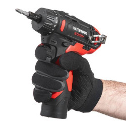 Купити Дриль-шурупокрут акумуляторний, 12 В, 30 Nm, 0-350/0-1300 об/хв, патрон 0,8-10 мм, 2,0 Аг, знімний п