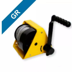 Купити Лебідка ручна шестерна GR-300 кг 20 м жовта