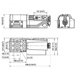 Купити Трейлерна лебідка Come-up 5000Si 12 V STD 2268 кг