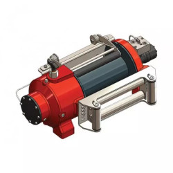 Купити Лебідка гідравлічна Hammer Winch HMW 10.0 PHT - EN 10 т сталевий корпус