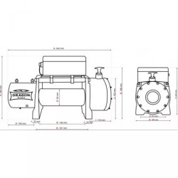 Купити Лебідка електрична Dragon Winch DWM 8000 HD