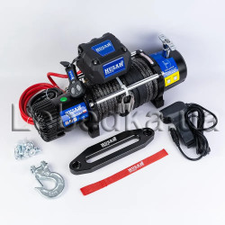 Купити Лебідка електрична Husar BST 10000 Lbs synthetic  - 4500 кг 12 В