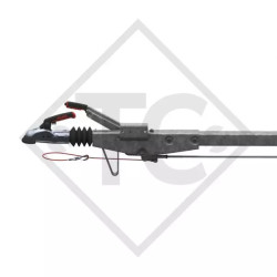 Купити Дишло пряме чотирикутне AL-KO 60S/2 R4 750 кг 2407мм