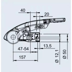 Купити Замковий зчіпний пристрій-стабілізатор AL-KO AKS 3004 50 мм