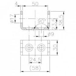 Купити Відповідна частина до петлі Winterhoff BSCHG 10-B O BLZ