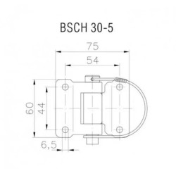Купити Петля борту Winterhoff BSCH 30-5