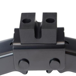 Купити Домкрат гвинтовий 2 т гумовий упор, висота підйому 390мм. 3,2кг (ДВ-1132ТН/ST-113N)