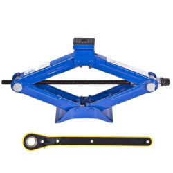 Купить Домкрат гвинтовий "ромб"з тріскачкою 1,5 т. висота підйому 390мм. 2,7кг (DB-T10105B/ST-105B-1,5t)