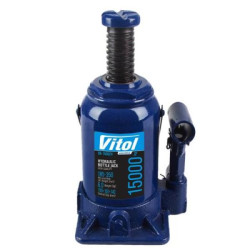 Купити Домкрат гідравл телескоп 15т короб. min 185мм - max 350мм 6кг (DB-15002H/JX107S)