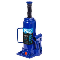 Купить Домкрат гідравлічний телескоп 10т в коробці min 230мм - max 460 мм 7кг (DB-10004/T91004)