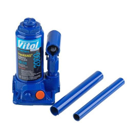 Купити Домкрат гідравлічний  телескоп  2 т чемодан. Висота піднімання  148-276 мм 2,4 кг Iron Hand (IH-1482