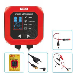 Купить Зарядний пристрій VOIN VL-125 12V/5A/3-120AHR/LCD/Iмпульсний