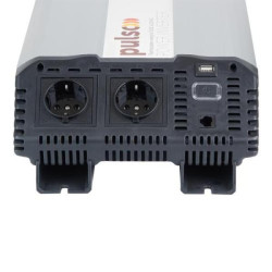 Купити Перетворювач напруги PULSO/ISU-2000/12V-220V/2000W/LCD/USB-5VDC2.0A/син.хвиля/клеми