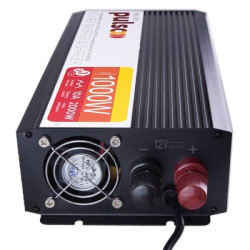 Купити Перетворювач напруги/Зарядн. пристрій PULSO IMBC-1010/12V-220V/1000W/10A/мод.хвиля/клеми