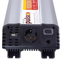 Купити Перетворювач напруги PULSO/IMU-1020/12V-220V/1000W/USB-5VDC2.0A/мод.хвиля/клеми