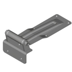 Купити Петля задніх дверей фургона в зборі 261х83х4 мм Комтранс Україна Цинк Україна (1602327041)