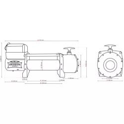Купити Лебідка електрична Dragon Winch DWM 12000 HD EN