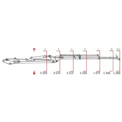 Купити Гідроманіпулятор DLight DL-100L 8.5 м. ОМТЛ 97