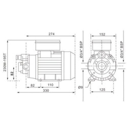 Купити Комплект для перекачування мастила REWOLT