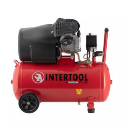 Купити Компресор Intertool 2-циліндровий 220 В