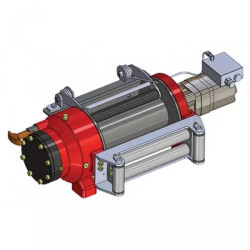 Купити Лебідка гідравлічна Hammer Winch 6123 кг сталевий корпус