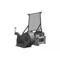 Купити Лебідка гідравлічна Hammer Winch 35 т сталевий корпус