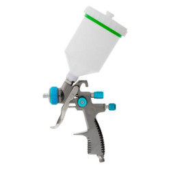Купити Фарбопульт пневматичний LVLP BLUE, професійний, форсунка: 1,4 мм, верхній пластиковий бачок: 600 мл,