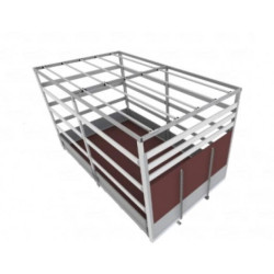 Купити Бортова платформа з тентовою конструкцією та фанерою Алюміній Польща (plat-4)