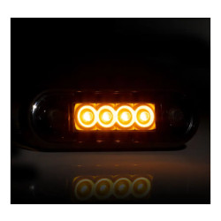 Купити Габаритні ліхтарі для вантажівок LED жовтий (Fristom) LED Польща (2403100322)