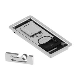 Купить Замок для фургона врізний 246x121,5мм Ø16,5мм (цинк) Туреччина Цинк Туреччина (1305316040)