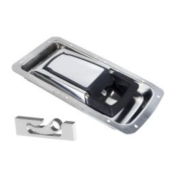 Купить Замок для фургона врізний 320x165мм Ø16мм Нерж Іспанія (1305416042)