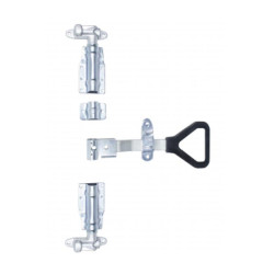 Купити Замок зовнішній для воріт фургону, Комтранс Ø27 мм (цинк) Комтранс Цинк Україна (1303327121)