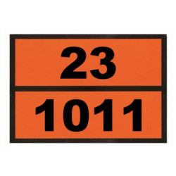 Купити Інформаційна табличка ADR "Бутан 23-1011" Bicma Bicma Цинк Італія (2602991113)