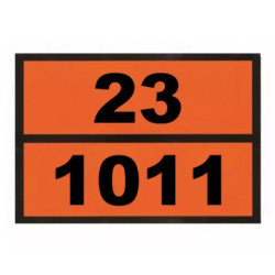 Купити Інформаційна табличка ADR &quot;Бутан 23-1011&quot; Bicma Bicma Цинк Італія (2602991113)