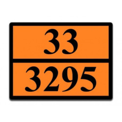 Купити Інформаційна табличка ADR "Газовий конденсат 33-3295" Bicma Bicma Цинк (2602991732)