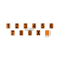 Купить Набір цифр для таблиць ADR 33шт Bicma Нерж Італія (2602991094)