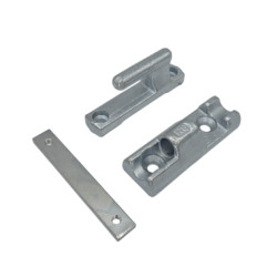 Купить Петля бортова для причепа Alta 120x40 мм (цинк) Цинк Польща (1702312220)