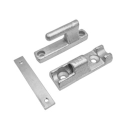 Купить Петля бортова для причепа Alta 120x40 мм (цинк) Цинк Польща (1702312220)