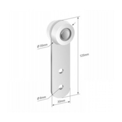 Купить Ролик бокової штори 35*30*116 Цинк Польща (1804300070)