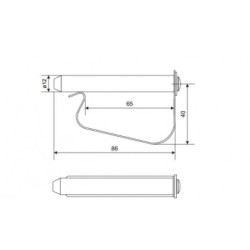 Купити Фіксатор кронштейну Нерж Польща (1703400020)