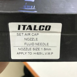Купить Змінний комплект форсунки для краскопультів H-929 LVMP, діаметр 1,8 мм ITALCO NS-H-929-1.8 LM